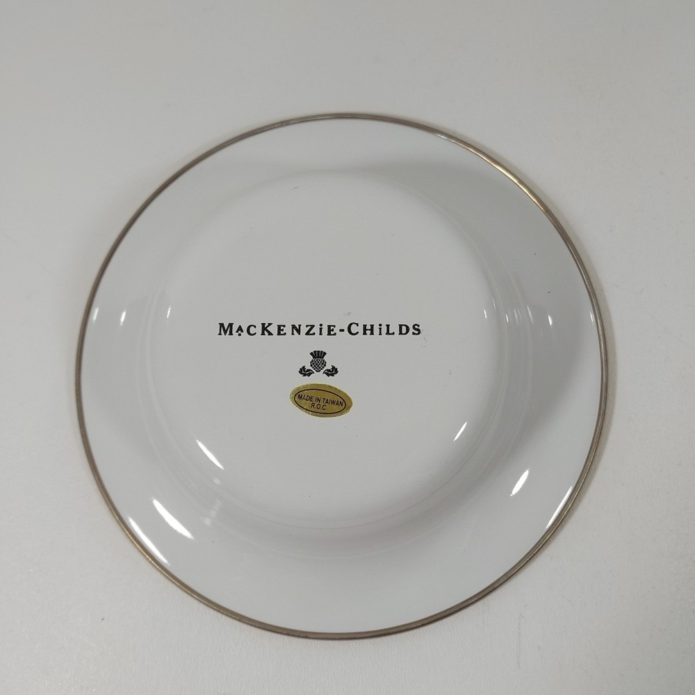 Mackenzie Childs Enamel 6" Children's Frog Bowl - Picture 3 of 3